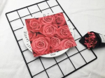 20tk/pakend 33*33cm 2-kihiline lillemustriga peosalvr&auml;tik