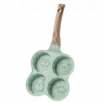 Munapann Nelja auguga k&uuml;psetamine kauakestev Kasulik kodune hamburger hommikus&ouml;&ouml;giks praadimine A