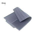 &Auml;sja silikoonplaadist kuivatusmatt, m&uuml;rgivaba Easy Clean, ohutu kuumakindel alus k&ouml;&ouml;gilaua valamu jaoks roheline