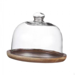 Kuppelekraaniga tordialus, &uuml;mmargune serveerimisvaagnahoidja kreemi jaoks 13cm lid