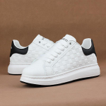 Mehed ja naised sama ruudustikuga platvormiga V&auml;ikesed valged jalan&otilde;ud Meeste moekingad vabaajajalatsid Naiste rulajalatsid Meeste spordijalatsid 41