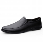MoodMood Meeste Mokassiinid Kerged S&otilde;idujalatsid Pehmed Meeste Mokassiinid Slip-on K&auml;imiseks Lamedad Kingad Klassikalised Vabaaja Kingad K&auml;sit&ouml;&ouml; Paadikingad 38 must
