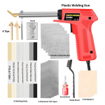 Plastikeevituskomplekt, 100W kaasaskantav plastiku paranduskomplekt auto p&otilde;rkeraua, armatuurlaua, kajaki, paagi remondiks, EU