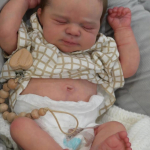 48cm T&auml;issilikoonist Keha Simulatsioon Reborn Beebinukk Pascale Elav Suletud Silmad Magav Vasts&uuml;ndinu Nukk Poisile ja T&uuml;drukule Laste S&uuml;nnip&auml;eva J&otilde;ulukink full silicone boy