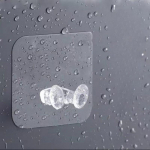 10/20 tk Kleepuvad konksud Ruumis&auml;&auml;stja rack seinariide du&scaron;&scaron; Raske koormusega l&auml;bipaistev Tugev iseseisev konksud K&ouml;&ouml;k Vannitoa vidinad 10pcs