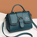 Luksuslik naiste kott Kvaliteetne PU nahast &otilde;lakotid Disainer Klassikaline Messenger Pack naistele Vintage Crossbody kott Klapp