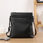 Meeste kott Ehtsast nahast meeste &otilde;lakott Vertikaalne pealiskiht veisenahast Crossbody kott &Auml;rimeeste kott One Size must