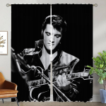K&ouml;&ouml;gikardinad 2 tk E-Elvis Blackout kardinad toale 2 paneeli t&uuml;ll magamistoa vaheseinale koduinterj&ouml;&ouml;ri kardinad W50xH70cmx2pcs-CL gray