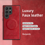 &Uuml;mbris Samsung Galaxy S24 Ultra jaoks Nahast telefoni&uuml;mbris Samsung Galaxy S25 S22 S20 Plus jaoks Luksuslik &uuml;mbris S23 S21 FE 5G &uuml;mbris S20 Ultra (4G)(5G) bordoo