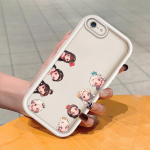 Pehme silikoonist ruudukujuline redelprintimismuster telefoni korpus, t&auml;iskaanega kaamera p&otilde;rutuskindel kaitse kummist &uuml;mbris iPhone Infinix Tecno OnePlus jaoks OnePlus Z pruun