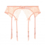 Varsbaby seksikas l&auml;bipaistev pitsist sukahoidja sukapael Naiste sukapael pesu jaoks XXL roosa