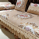 Luksuslikud Euroopa Diivanikatted Jacquard-reljeefiga Chenille Diivanipadjad Libisemisvastane Diivanikate Kombinatsioonikate Kodukaunistus 55x65 gray