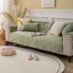 Uus Milk Velvet Gold Leaf diivanipadi, kaasaegne lihtne libisemiskindel diivanipadja r&auml;tik 70x70