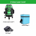 360&deg; lasertase koos statiiviga isetasanduva ristjoonega laserroheline horisontaaljoon ehitusp&otilde;randaplaatide jaoks