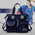 Multifunktsionaalsed vabaaja k&auml;ekotid naistele, suure mahutavusega messenger-kott, nailonist crossbody-kott, &otilde;lakott, kandekotid punane