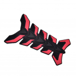 3D mootorratta kummikleebis Gaasi k&uuml;tte&otilde;li paagi padja katte katte kleebised &uuml;mbris kalaluu ​​stiilis Honda Kawasaki Suzuki jaoks