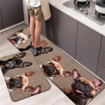 1 tk V&auml;simusvastased k&ouml;&ouml;givaibad, koerte tr&uuml;kised veekindlad libisemiskindlad paksud polsterdatud k&ouml;&ouml;gimatid, vastupidavad ja mugavad k&ouml;&ouml;gimatid 40*60cm