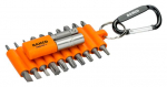 Zestaw Bit&oacute;w Bahco Do Wkrętak&oacute;w, Uchwyt Bit&oacute;w I Adaptor Do Nasadek 1/4&rdquo; 22 Szt. 59S/22-1