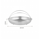 Roostevabast terasest toiduauruti k&ouml;&ouml;k riisi kiirkeetja aurutamisresti &auml;ravoolukorv silikoonist k&auml;epidemega toiduvalmistamise tarvikutega