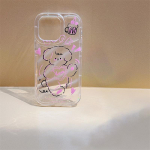 Mobile Phone Cases for iPhone 11 13 XR 15 Pro Max 12 14 Pro Max Case iPhone 16 7 Plus 8 Plus XS Max 6 15 Plus Laser Wave Pattern Anti-drop Waterproof iPhone 6&6S puhas