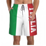 Poksip&uuml;ksid Itaalia 3D-tr&uuml;kk V&otilde;itlus Treening MMA Segav&otilde;itluskunst Unisex Mehed Naised Kiiresti Kuivavad Fitness J&otilde;usaal Sport Treening Vabaaja T&auml;navar&otilde;ivad M