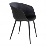 2 fauteuils de jardin noir RODA