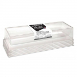 5 moules &agrave; b&ucirc;ches classique 33 cm