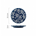 Retro-hiina stiilis s&ouml;&ouml;gitaldrikud Luksuslikud restorani keraamilised s&uuml;gavad supitaldrikud Maitsvad toidud Lamedad taldrikud Peened kodused lauan&otilde;ud