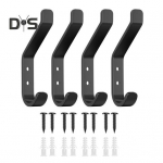 Seinakonks M&uuml;tsiriide Tugev kandev&otilde;ime Roostekindel Lihtne Paigaldus Kaarekujuline Disain Mitmek&uuml;lgne Kasutatav Mantlikonks 4pcs