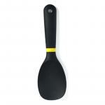 Kleepumatu silikoonist k&ouml;&ouml;gitarvete komplekt: K&otilde;rge temperatuuriga spaatlid, supilusikas, praadimislabidas, riisilusikas. circle rice spoon punane