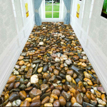 3D elutuba Lilled P&otilde;randamatt Vaip Magamistoa T&auml;isvoodi voodi k&otilde;rval roomav matt diivanilaud sissep&auml;&auml;su uksematt 50X80cm