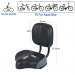 Suuruse Jalgratta Sadul Mugav Jalgratta Iste Asendus Lai M&auml;luvahuga Polsterdatud Jalgratta Padi roosa