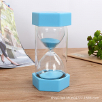 Ohutus kuusnurkne liivakell taimer (5-60 min)