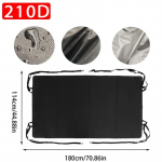 Ford Transit Custom jaoks VW T5 T6 haagissuvila jaoks RV 600D 420D 210D must tagaukse varikatuse kate veekindel p&auml;ikesevari