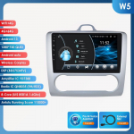 Ossuret 2din Androidi Autoraadio Ford Focus 2 2004 - 2011 Exi Auto jaoks Multimeedia Video M&auml;ngija GPS Nav Peaseade Carplay Intelligentne 4G WIFI W5 S 8Core 4G 64G AI