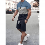 Uued suvised meeste spordiriided l&uuml;hikeste varrukatega T-s&auml;rk &uuml;likond kaheosaline &otilde;ues reisiriided oversized shorts treeningriided S