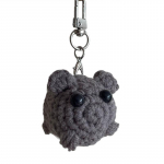 Meemi kurb hamster Palus m&auml;nguasi kurb hamstri v&otilde;tmehoidja v&otilde;tmehoidja r&otilde;ngas tarvikute jaoks kott Naljakas ripats v&otilde;tmehoidja ehted f&auml;nnid kingitused