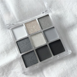 9 v&auml;rvi Lahedates toonides lauv&auml;rvipalett Must Smokey Palette Matte Glitter lauv&auml;rvipalett Smoky Eye Shadow Eye Pigments Palett