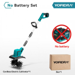 YOFIDRA Harjadeta Elektriline Aiafrees Kultivaator Muruniiduk Mullakultiveerimiseks Aiat&ouml;&ouml;riist Sobib Makita 18V Akupesadega Without Battery
