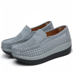 2020. aasta s&uuml;gisesed naiste lamedad platvormiga mokassiinkingad, daamide seemisnahast nahast jalatsid, vabaajajalatsid, libisevad lamedad mokassiinid, creepers 40