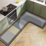 P&otilde;hjamaade kerge luksus diatomiitmuda majapidamis- L-kujuline k&ouml;&ouml;gip&otilde;randamatt Veeimavus Libisemisvastane Kiiresti kuivav ja Lihtsalt hooldatav P&otilde;randamatt 80*120*45cm