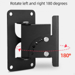 2x Speaker Wall Bracket Mount Easy to Install Audio for