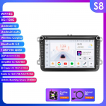 Ossuret 8 2-DIN multimeediapleier Volkswagen Golf 5 Transporter VW Passat B6 Polo Jetta Skoda Seat jaoks, Android 13, Intelligentne Carplay, Autoraadio, GPS S8 8Core 8G 128G