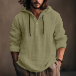 S&uuml;gis- ja talvine meeste massiivne pikkade varrukatega puuvillane kanepi kampsun vabaaja kapuutsiga kampsun XXL