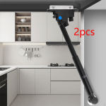 2 Pieces Cabinet Door Hydraulic Rod Lift up Gas Spring Strut Support Furniture must