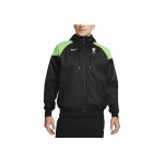 Nike Liverpool FC Sport Essentials Windrunner Logo Tikitud Mugav Kapuutsiga Jakk Meeste Joped Must FD8374-010 XL