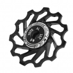 M&auml;giratta tagumine k&auml;iguvahetaja ratas 11T metall keraamiline tagaratta juhtrull jalgratta lisavarustus punane