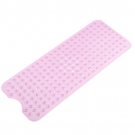 Vannitoa du&scaron;imatt 40x100 cm PVC libisemiskindlad pika ribaga du&scaron;imatid koos iminappadega koduks