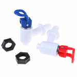 2 tk Universal Push Type Plastikust veejaoturi kraani kraani asendusosad
