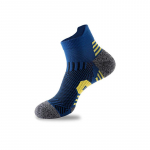 1 paar meeste pahkluusokke l&uuml;hikesed sportlikud jooksu madala l&otilde;ikega sokid niiskust juhtiva ja polsterdatud toega m&auml;gironimiseks p&otilde;hja silmuskudumiga sokid EU38-43 must